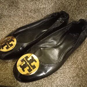 Tory Burch patent leather ballet flats